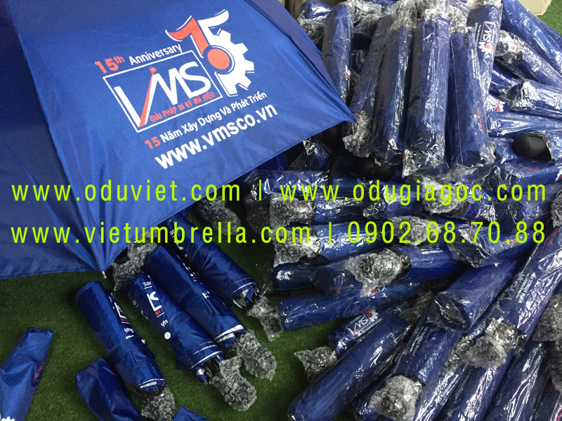 xưởng sản xuất ô dù cầm tay in logo quảng cáo